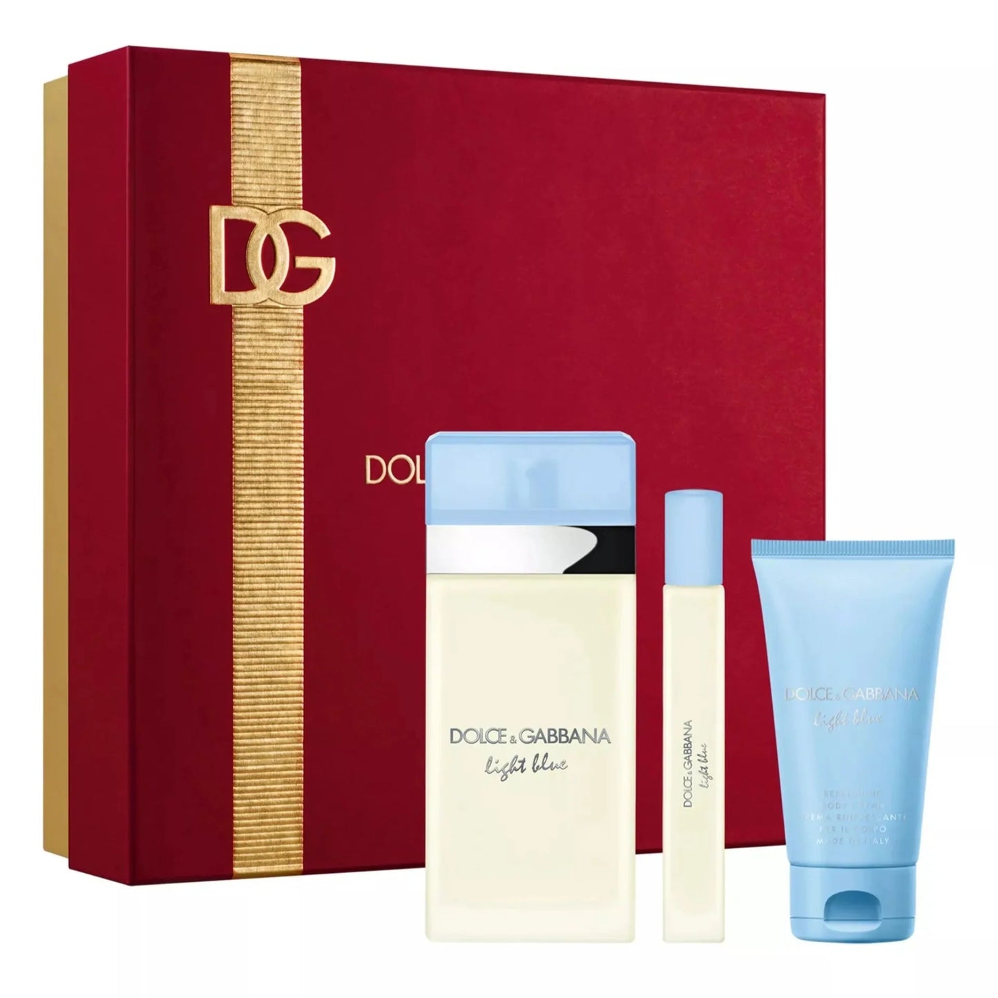 Dolce & Gabbana Light Blue 3-Piece Set 3.3oz Women EDT Spray by Dolce & Gabbana
