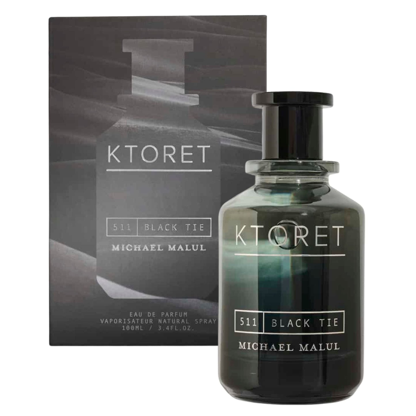 Michael Malul Ktoret Black Tie 3.4oz Men EDP Spray by Michael Malul