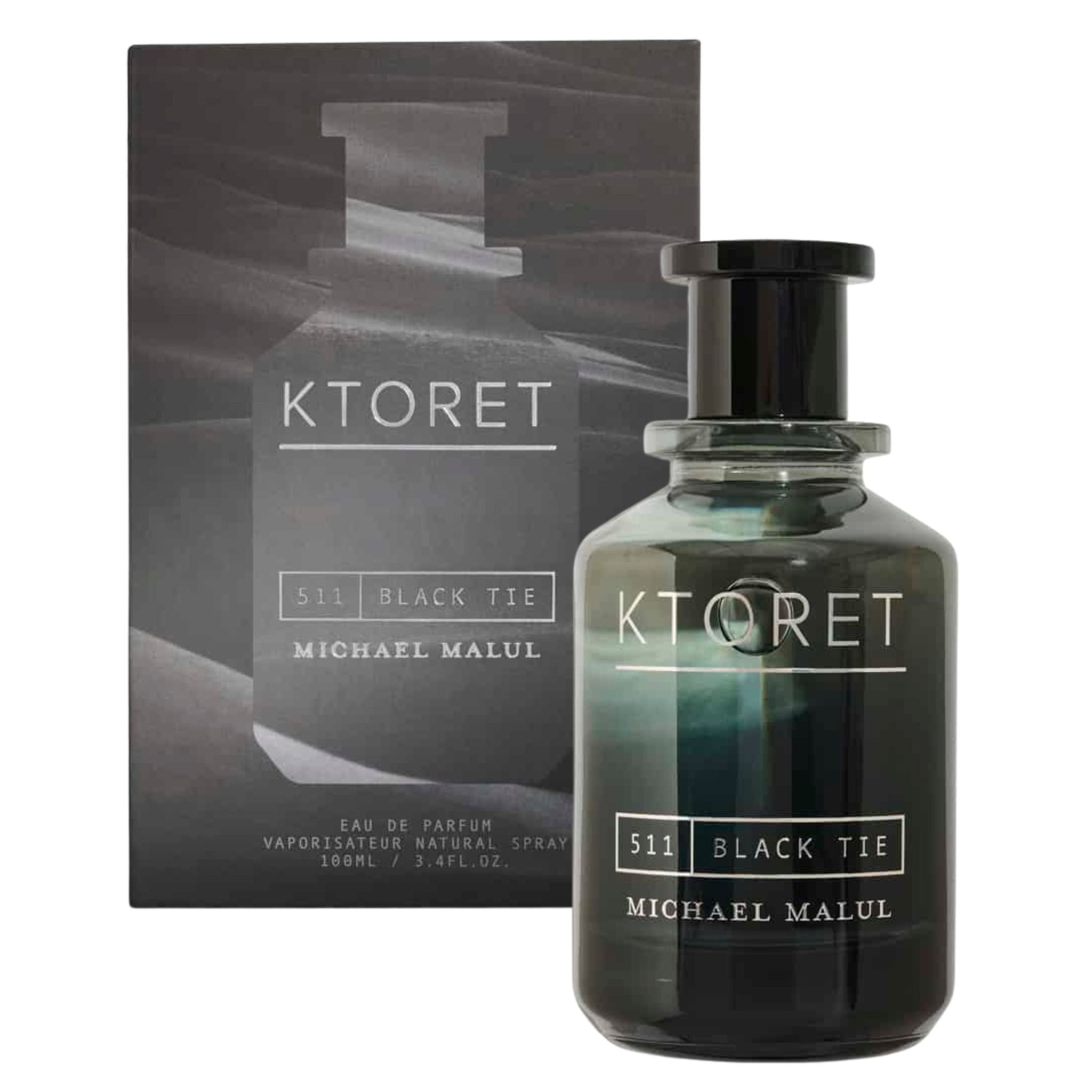 Michael Malul Ktoret Black Tie 3.4oz Men EDP Spray by Michael Malul