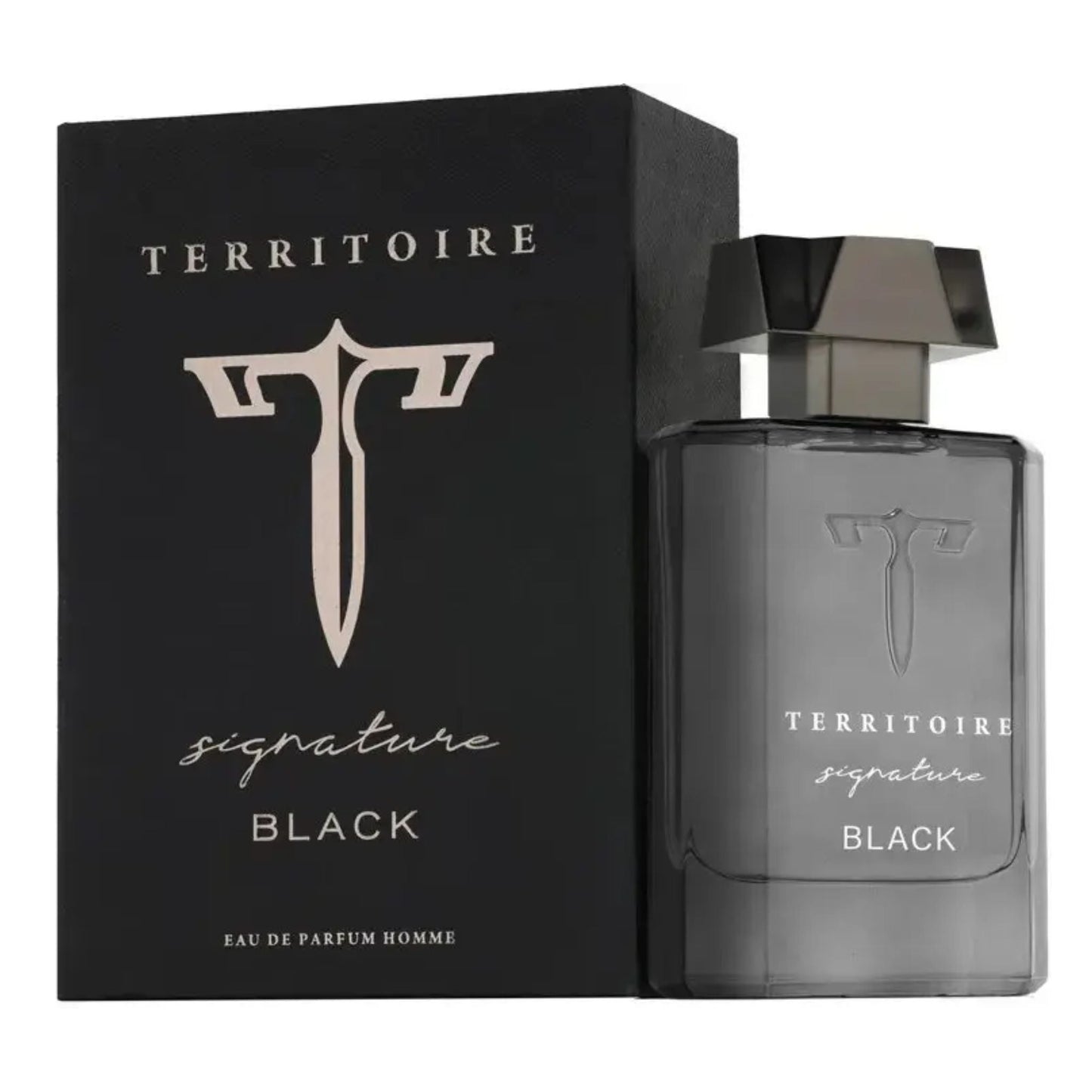 Territoire Signature Black 3.4oz Men EDP Spray by YZY Perfume