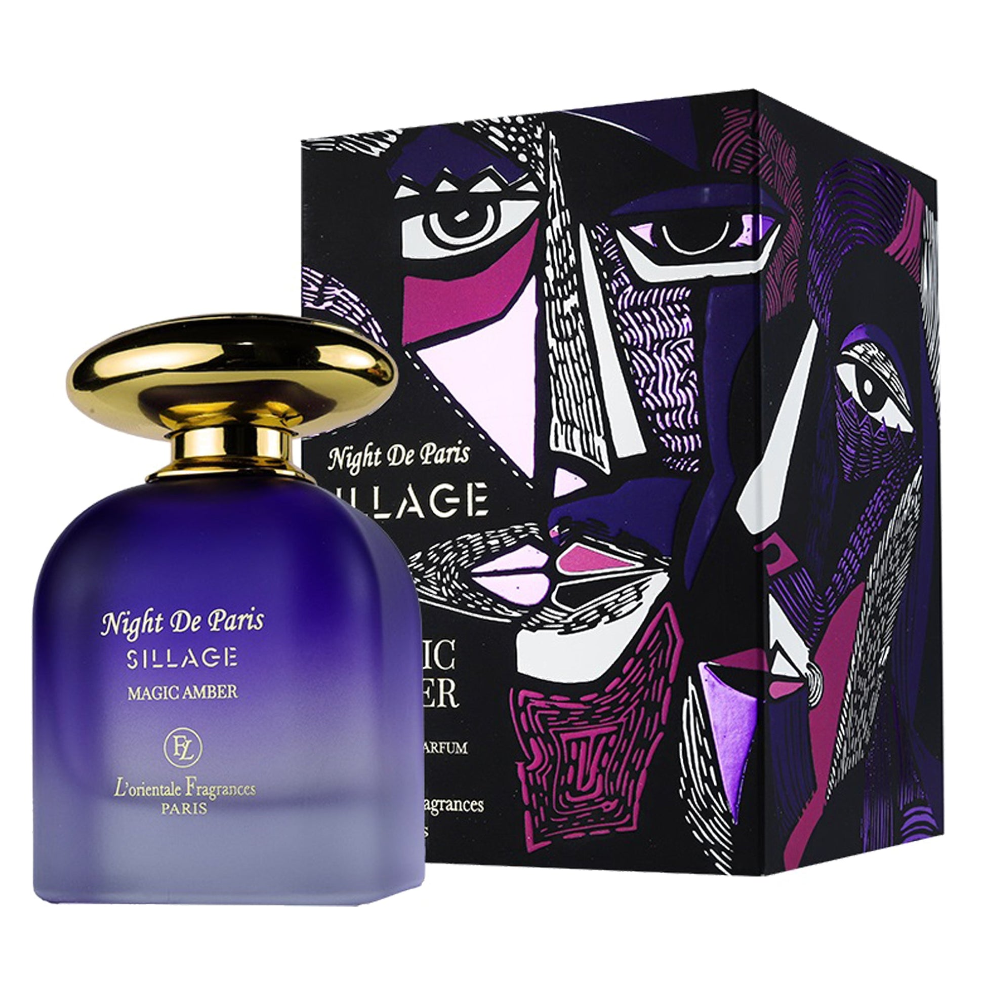 L'orientale Night De Paris Sillage Magic Amber 3.4oz Unisex XDP Spray by L'orientale