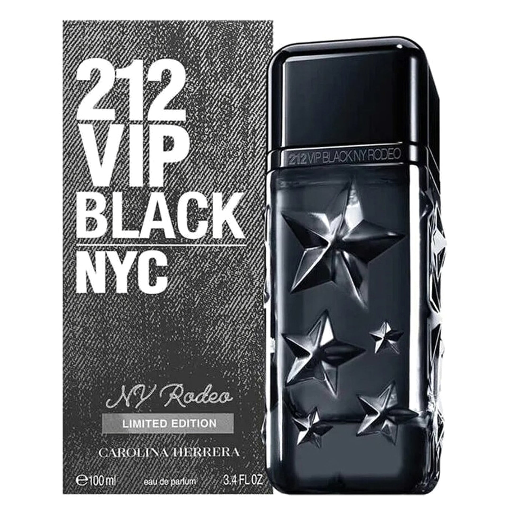 Carolina Herrera 212 VIP Black NY Rodeo 3.4oz Men EDP Spray by Carolina Herrera