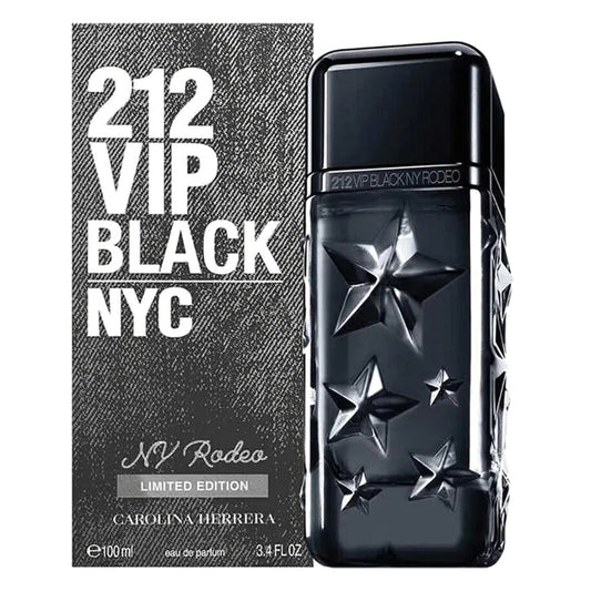 Carolina Herrera 212 VIP Black NY Rodeo 3.4oz Men EDP Spray by Carolina Herrera