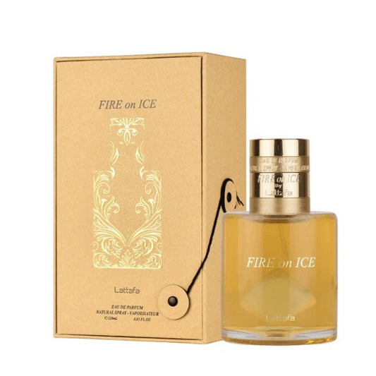 Lattafa Fire On Ice 3.4oz Unisex EDP Spray by Lattafa