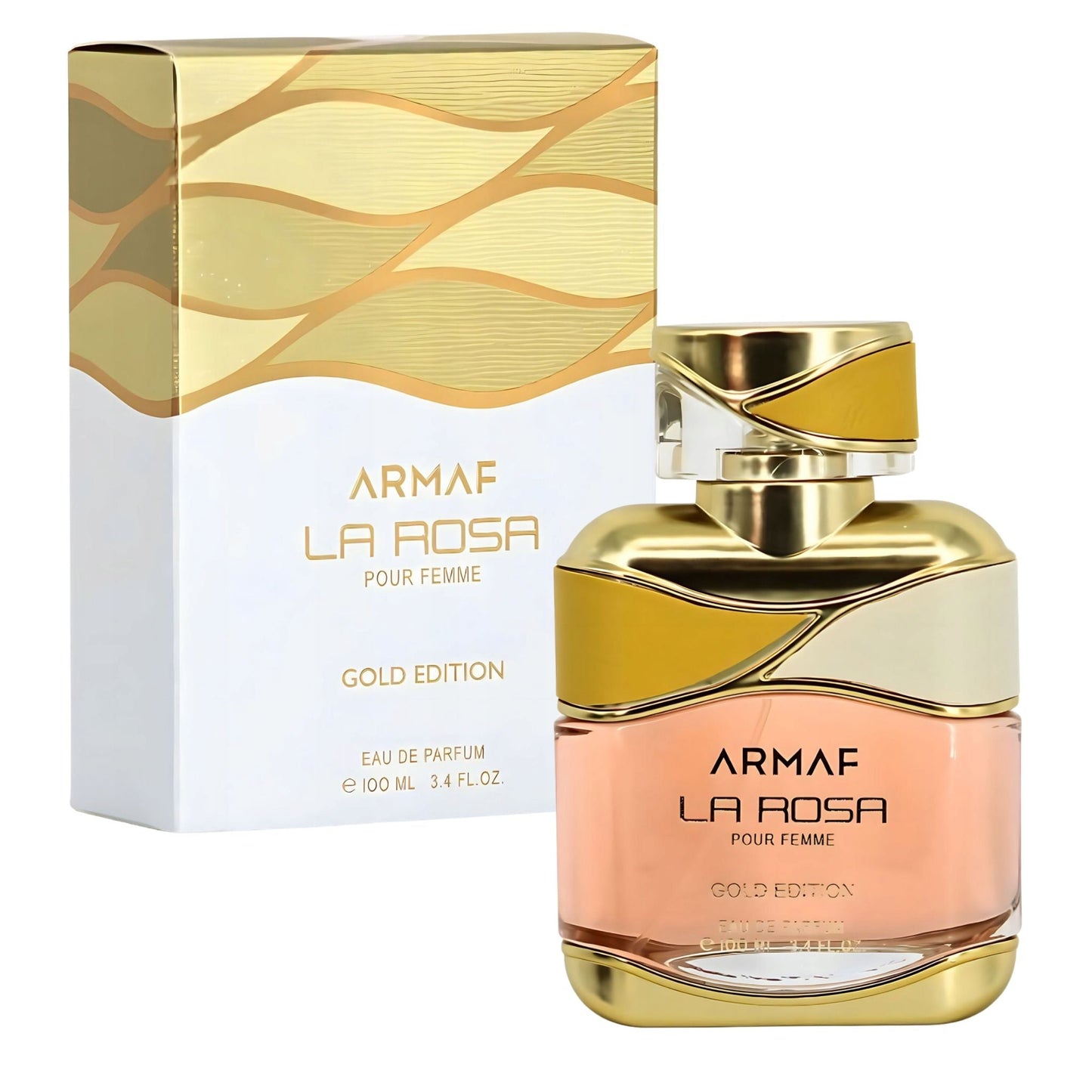 Armaf La Rosa Gold 3.4oz Women EDP Spray by Armaf