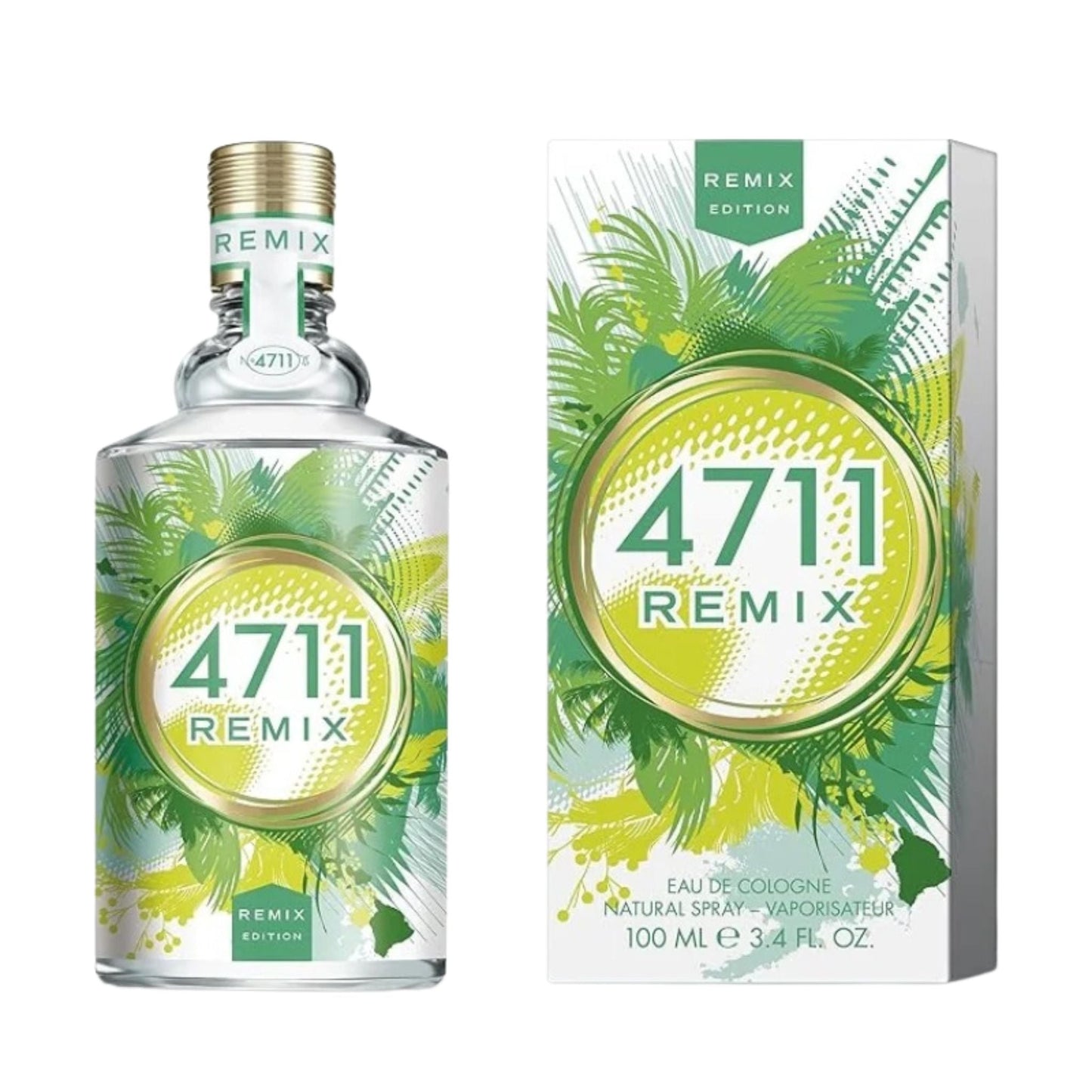 4711 Remix Green Oasis 3.4oz Unisex EDC Spray by 4711 Muelhens