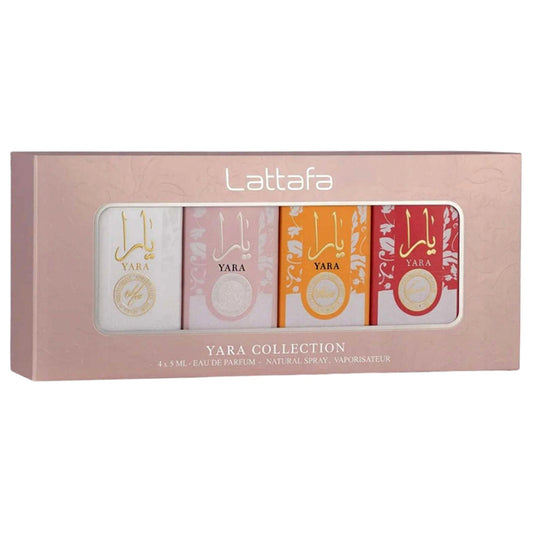 Lattafa Yara Mini Collection 4x 0.16oz Women EDP Splash by Lattafa