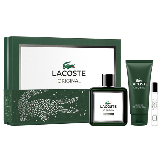 Lacoste Parfum 3-Piece Set 3.3oz Men Spray by Lacoste