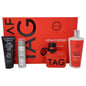 Armaf Tag Uomo Rosso 4-Piece Set 3.4oz Men EDP Spray by Armaf