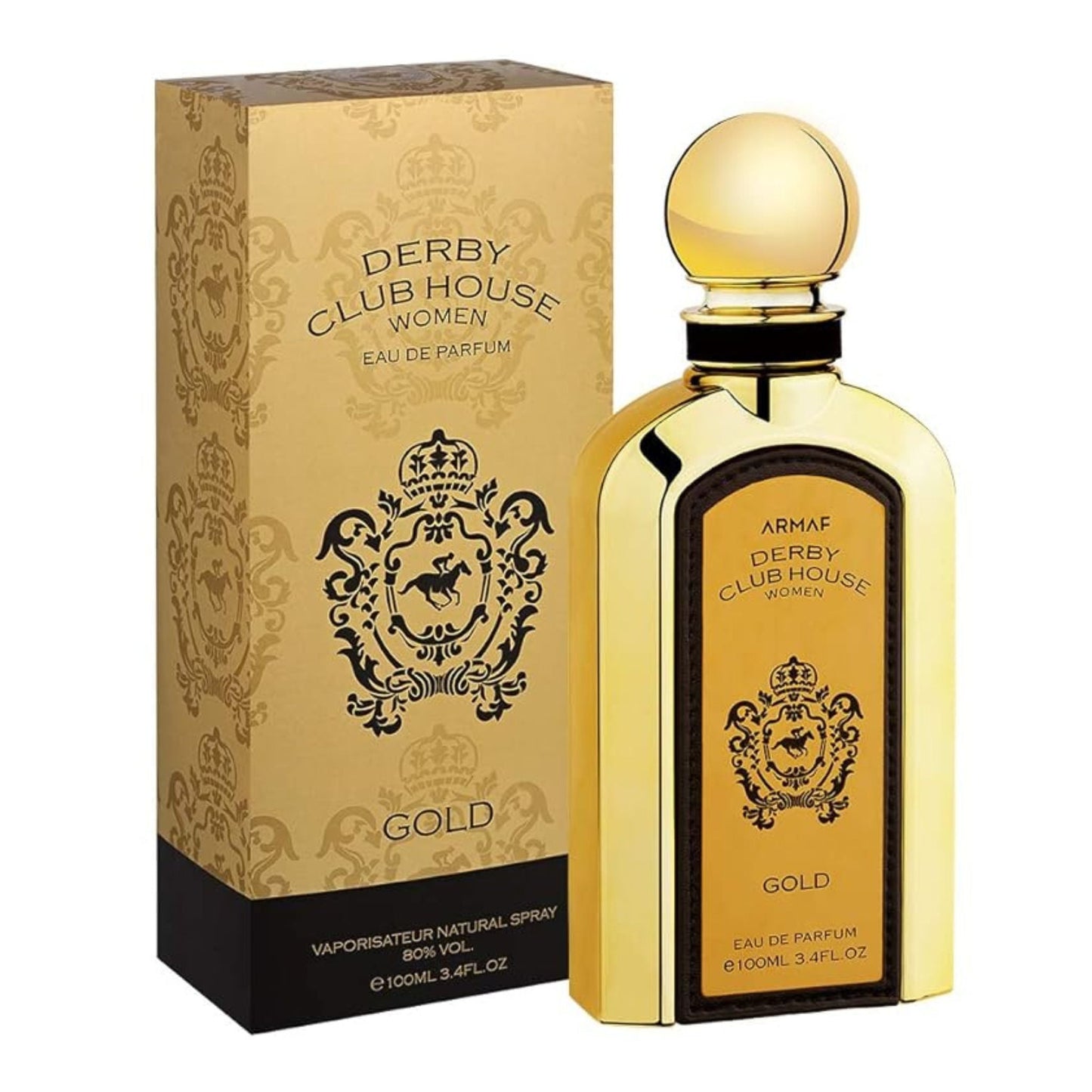 Derby Club Gold 3.4oz Women EDP Spray by Armaf