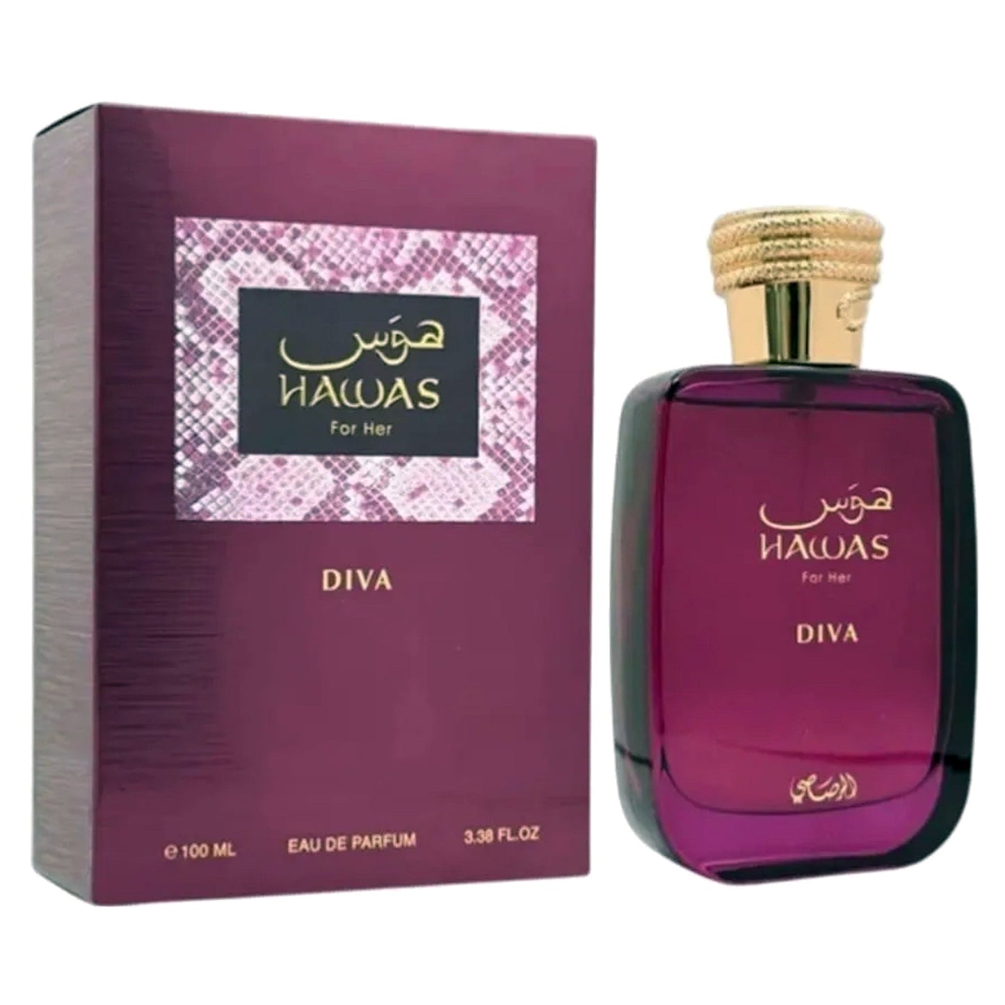 Rasasi Hawas Diva 3.3oz Women EDP Spray by Rasasi