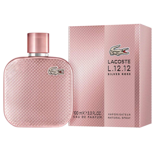 Lacoste L.12.12 Silver Rose 3.3oz Women EDP Spray by Lacoste