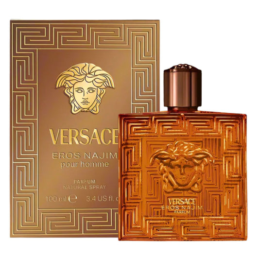 Versace Eros Najim Parfum 3.4oz Men Parfum Spray by Versace