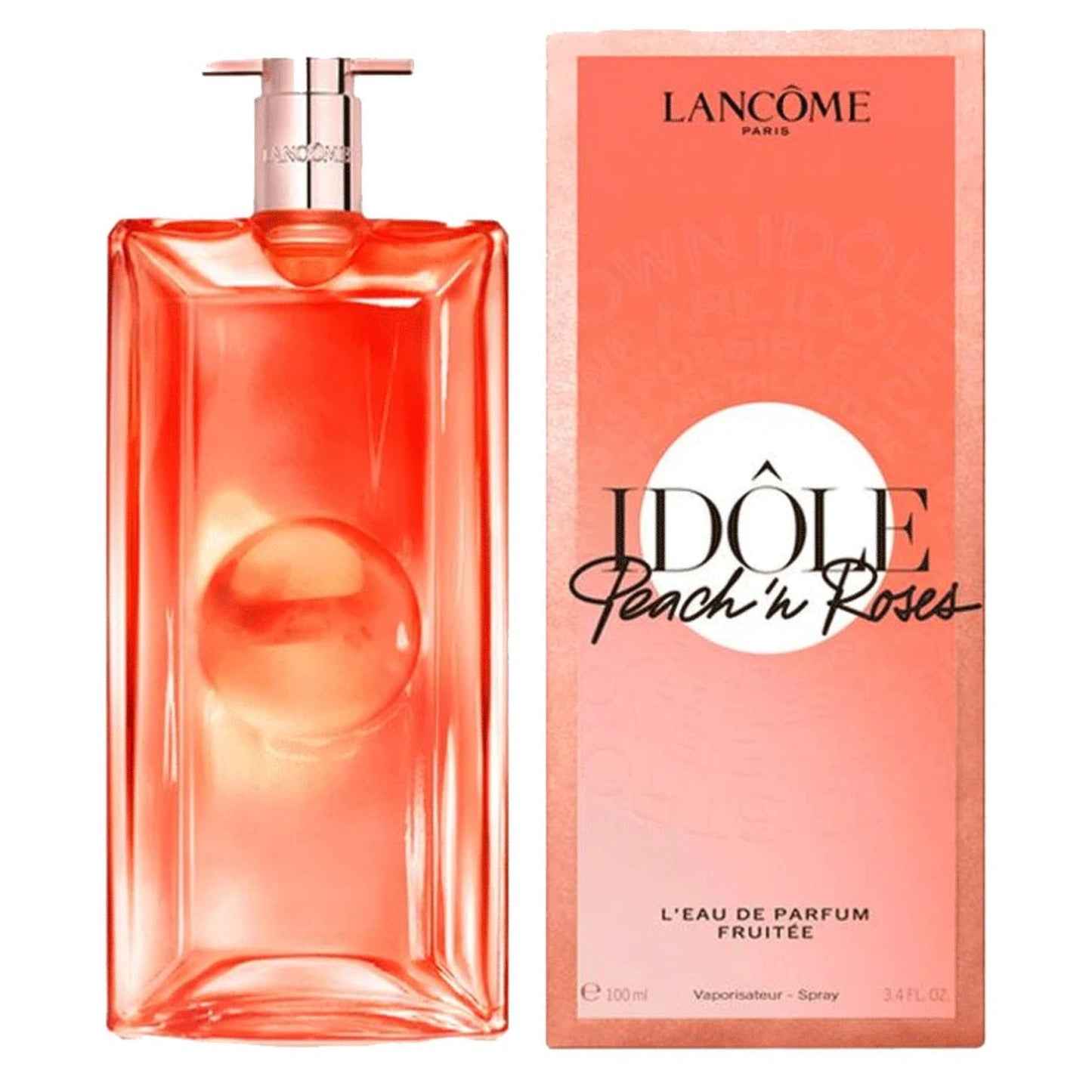 Lancome Idole Peach n Roses Fruitee 3.4oz Women EDP Spray by Lancome
