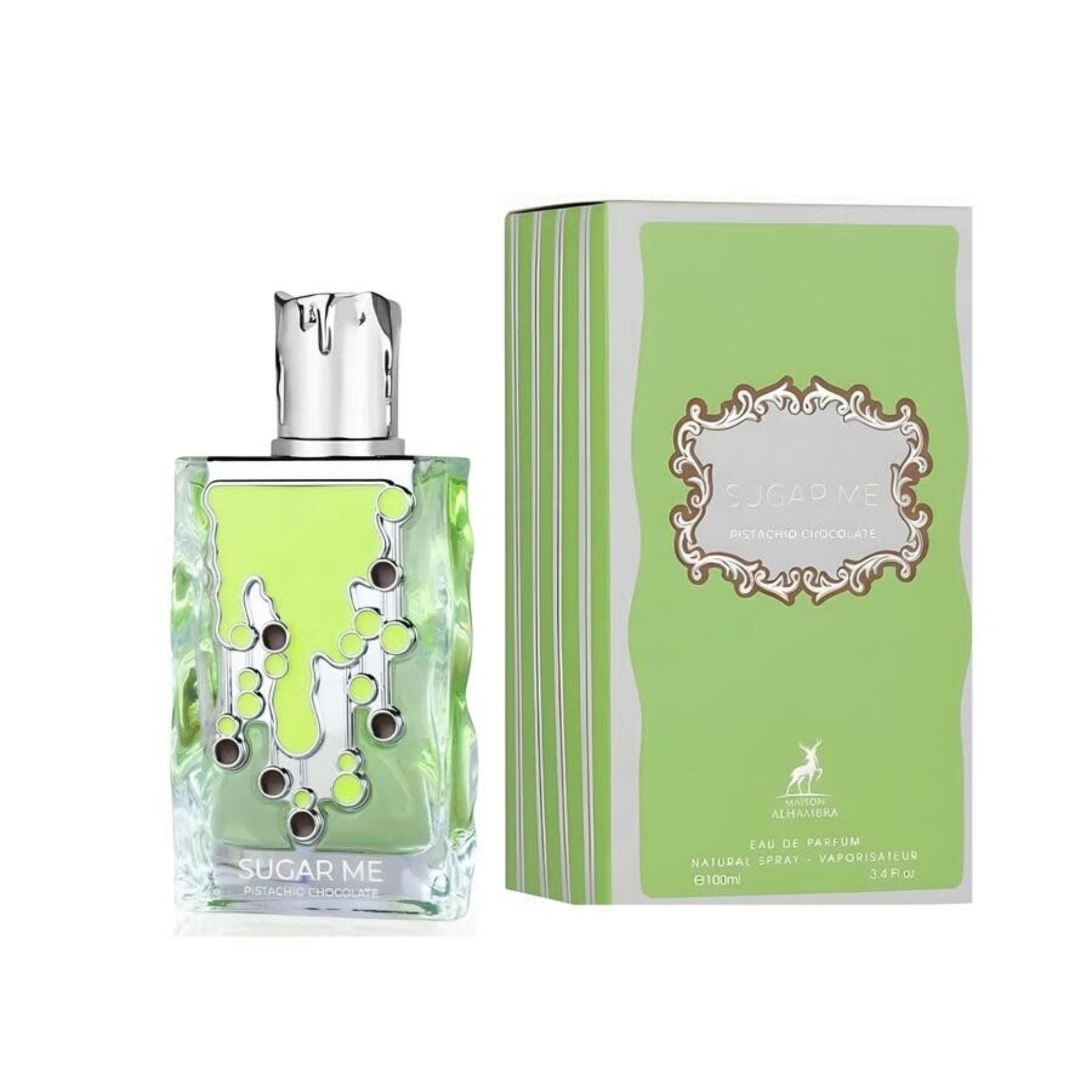 Maison Alhambra Sugar Me Pistachio Chocolate 3.4oz Unisex EDP Spray by Maison Alhambra