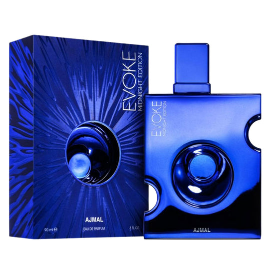 Ajmal Evoke Midnight 3.0oz Men EDP Spray by Ajmal