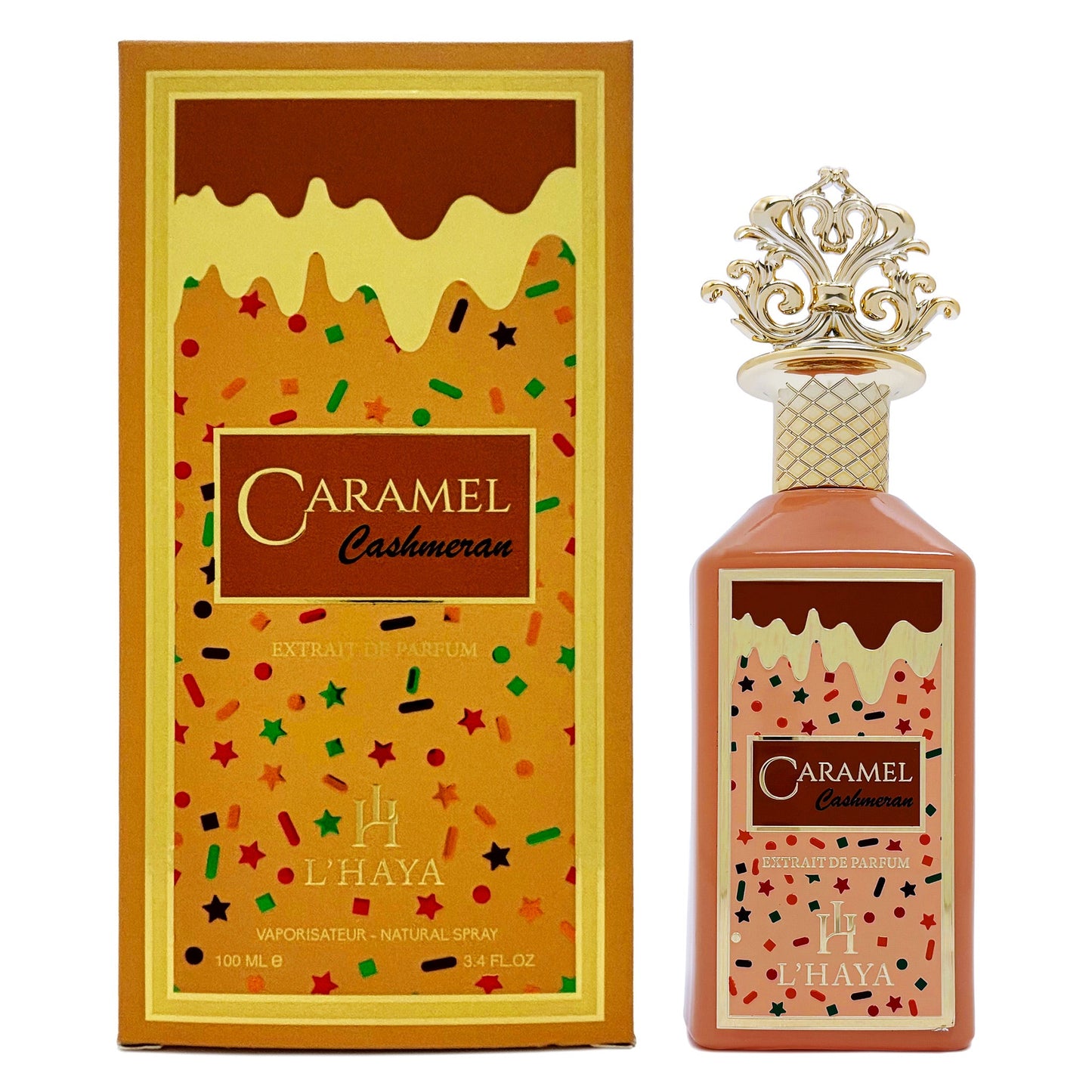 L'Haya Caramel Cashmeran 3.4oz Women XDP Spray by L'haya