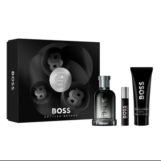 Hugo Boss Bottled Beyond 3-Piece Set 3.3oz Men EDP Spray by HUGO BOSS