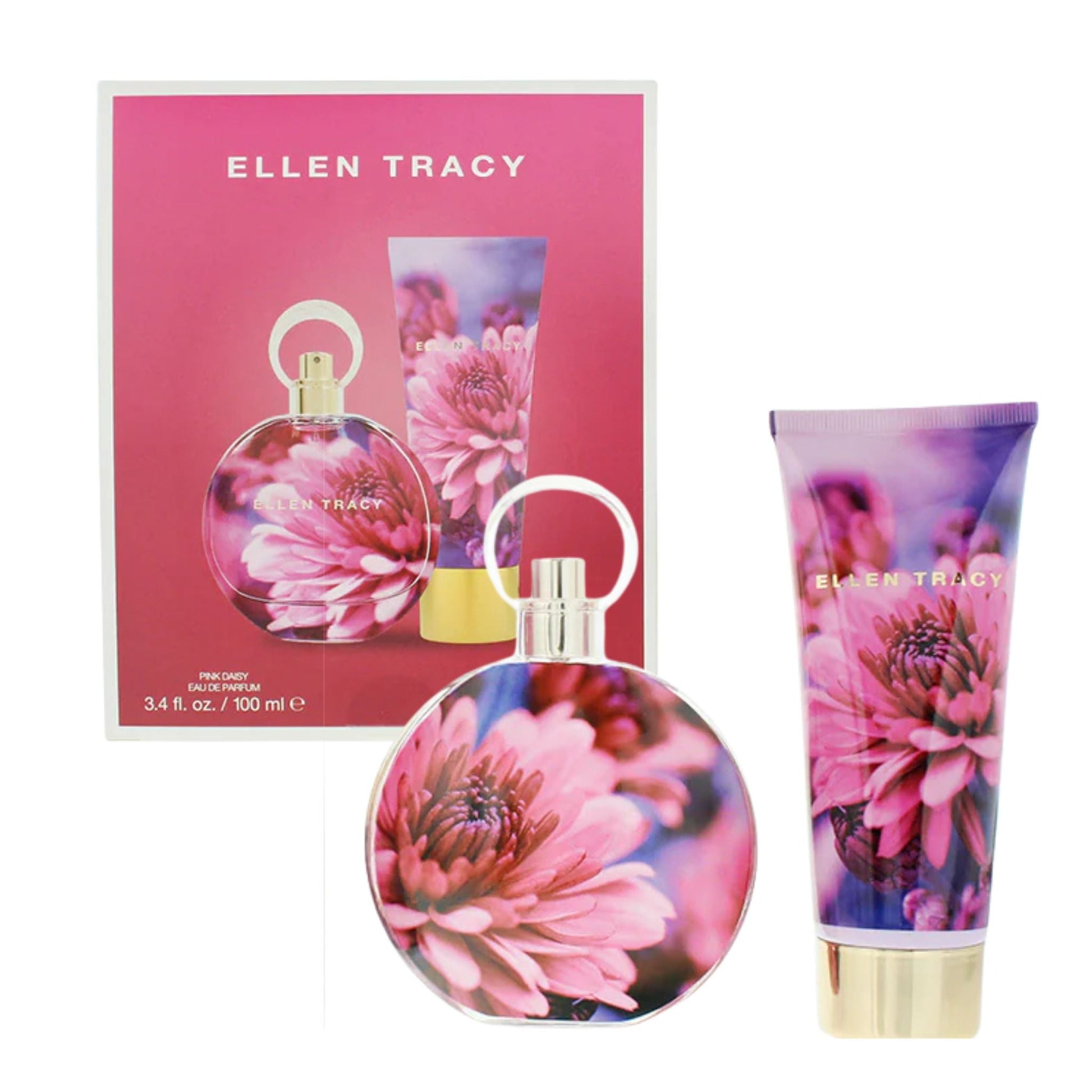 Ellen Pink Daisy Ellen Tracy 2-Piece Set 3.4oz Women EDP Spray by Ellen Tracy