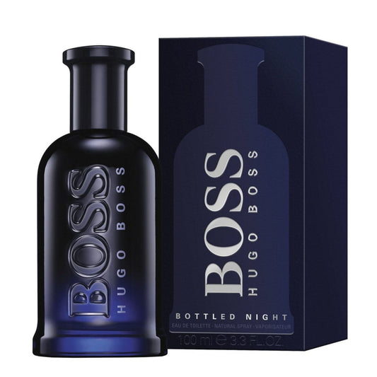 Hugo Boss Bottled Night 3.3oz Men EDT Spray by Hugo Boss