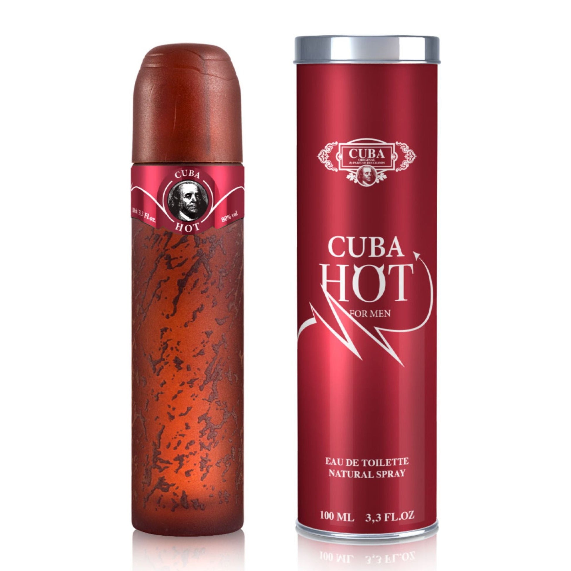 Cuba Hot 3.3oz Men EDT Spray by Cuba