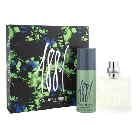 Nino Cerruti 1881 2-Piece Set 3.4oz Men EDT Spray by Nino Cerruti