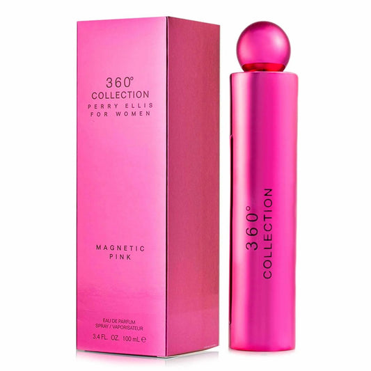 Perry Ellis 360 Collection Magnetic Pink 3.4oz Women EDP Spray by Perry Ellis