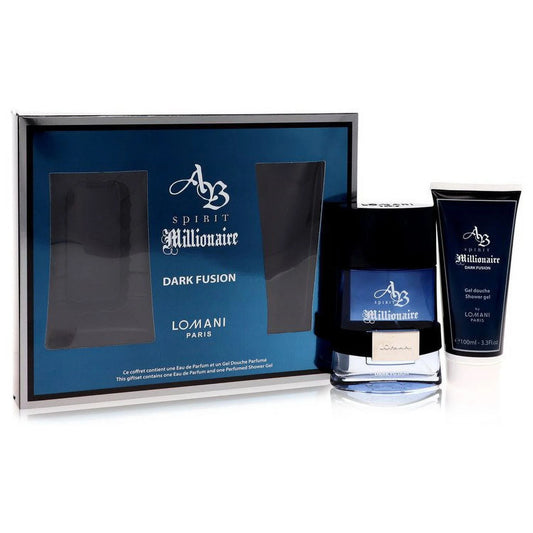Lomani AB Spirit Millionaire D.Fusion 2-Piece Set 3.3oz Men EDP Spray by Lomani