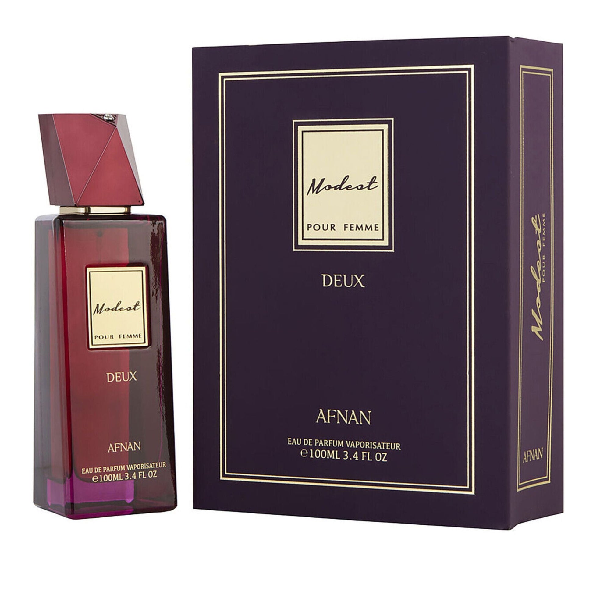 Afnan Modest Deux 3.4oz Women EDP Spray by Afnan