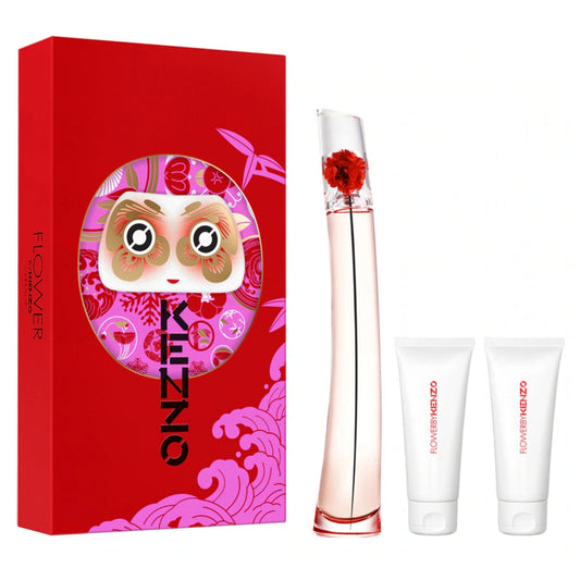 Kenzo Flower L' Absolue 3-Piece Set 3.3oz Women EDP Spray by Kenzo