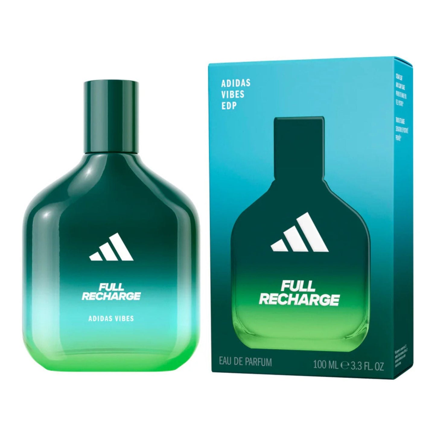 Adidas Full Recharge 3.3oz Unisex EDP Spray by Adidas