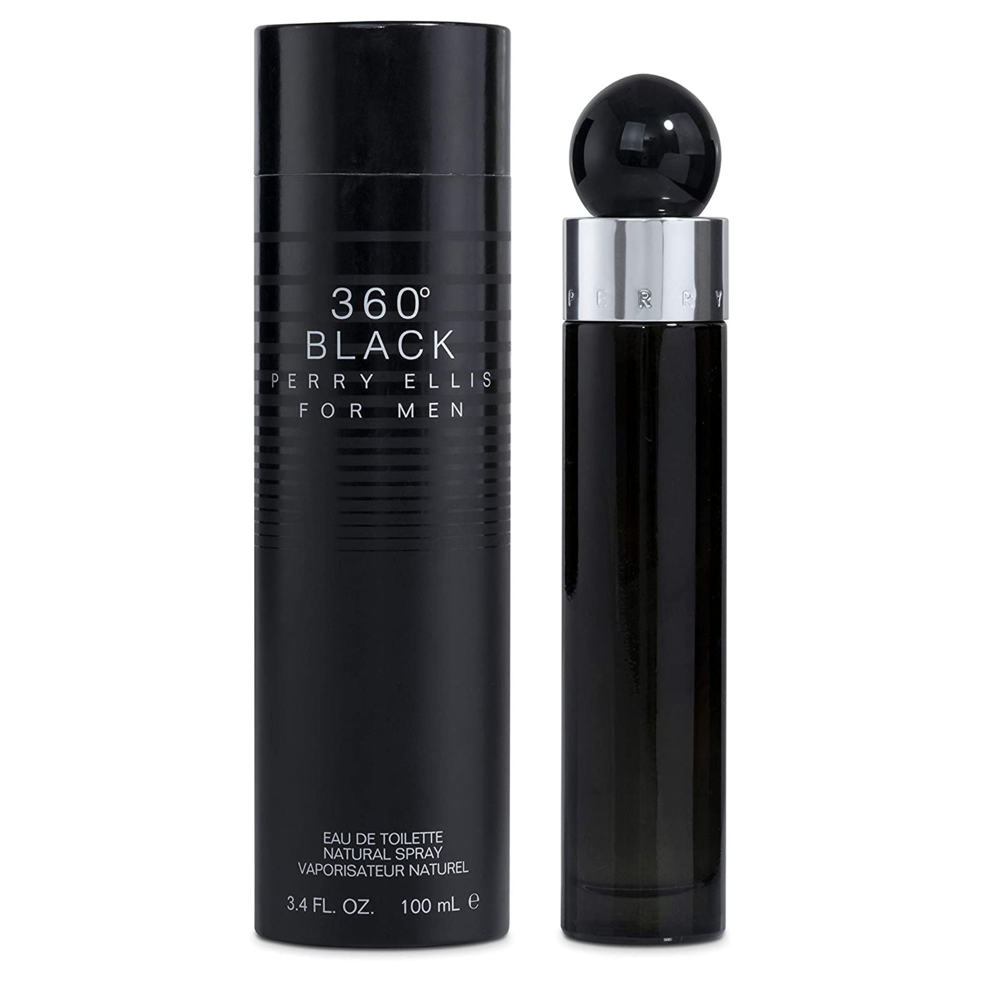 Perry Ellis 360 Black 3.4oz Men EDT Spray by Perry Ellis
