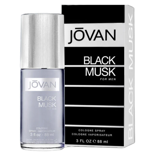 Jovan Musk Black 3.0oz Men EDC Spray by Jovan