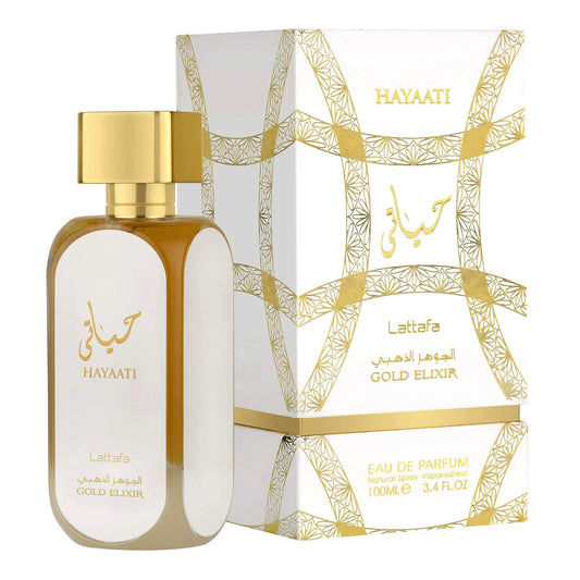 Lattafa Hayaati Gold Elixir 3.4oz Unisex EDP Spray by Lattafa