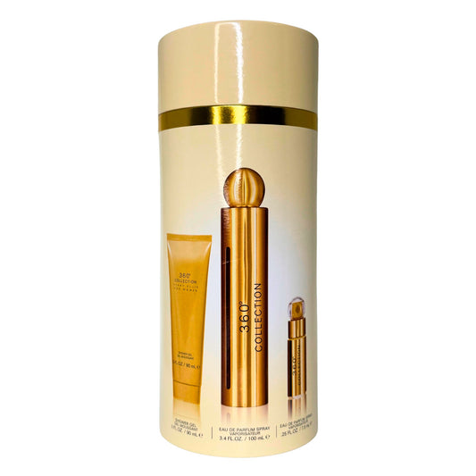 Perry Ellis 360 Collection 3-Piece Set 3.4oz Women EDP Spray by Perry Ellis