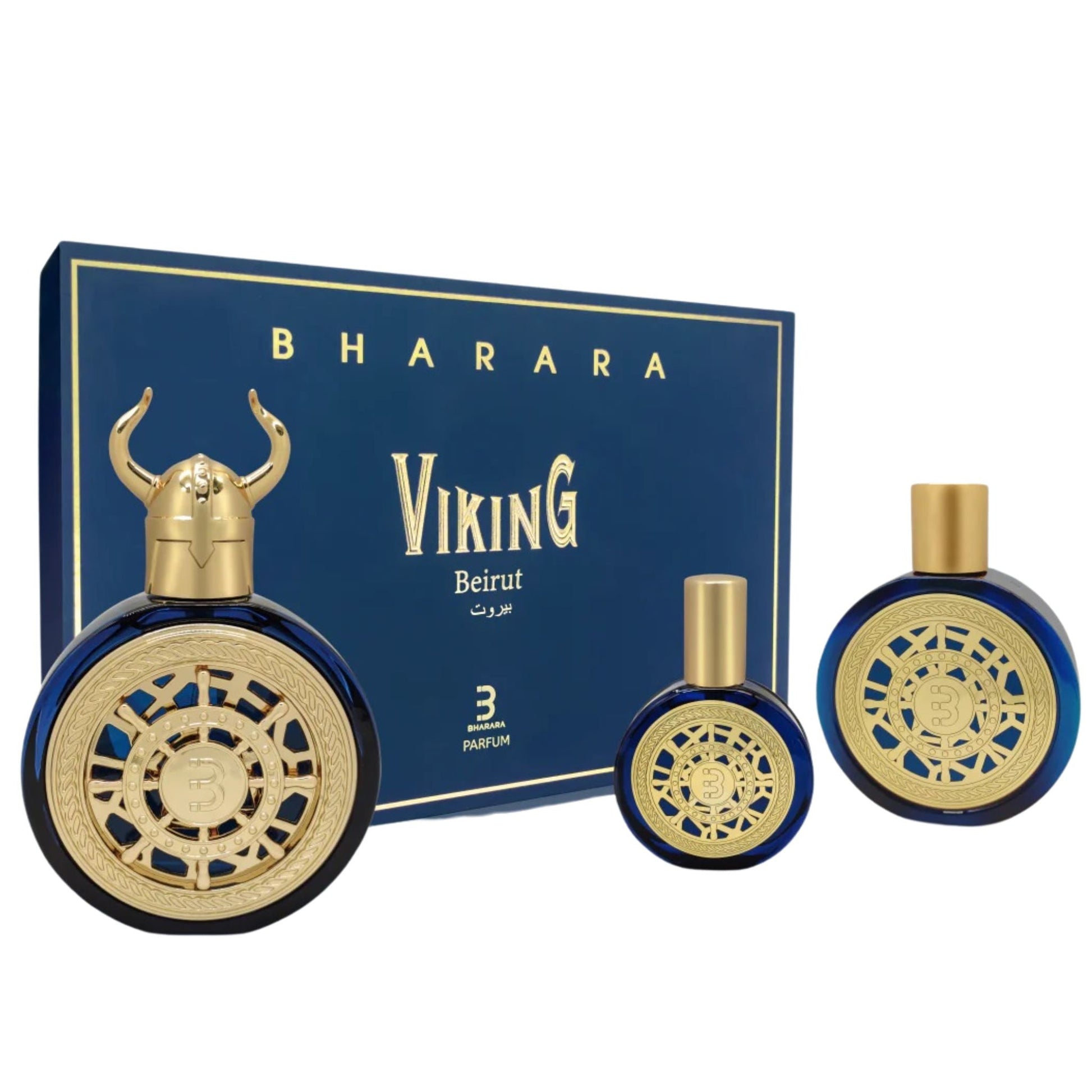 Bharara Viking Beirut 3-Piece Set 3.4oz EDC Spray by Bharara