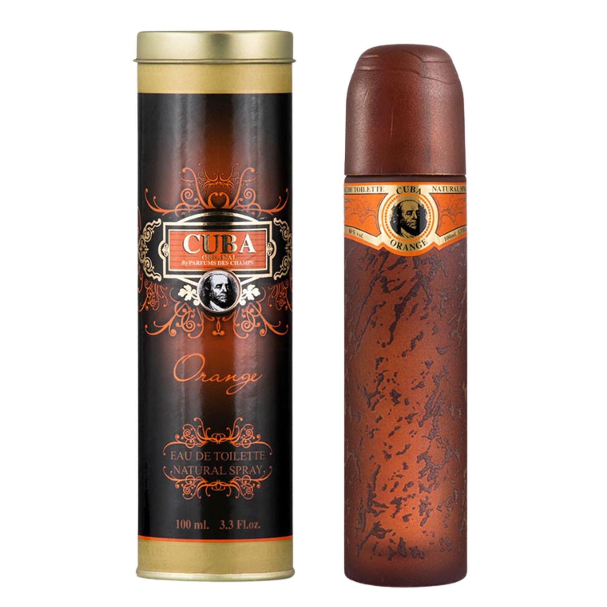 Cuba Orange 3.3oz Men EDT Spray by Cuba