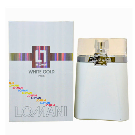 Lomani White Gold 3.3oz Men EDT Spray by Lomani