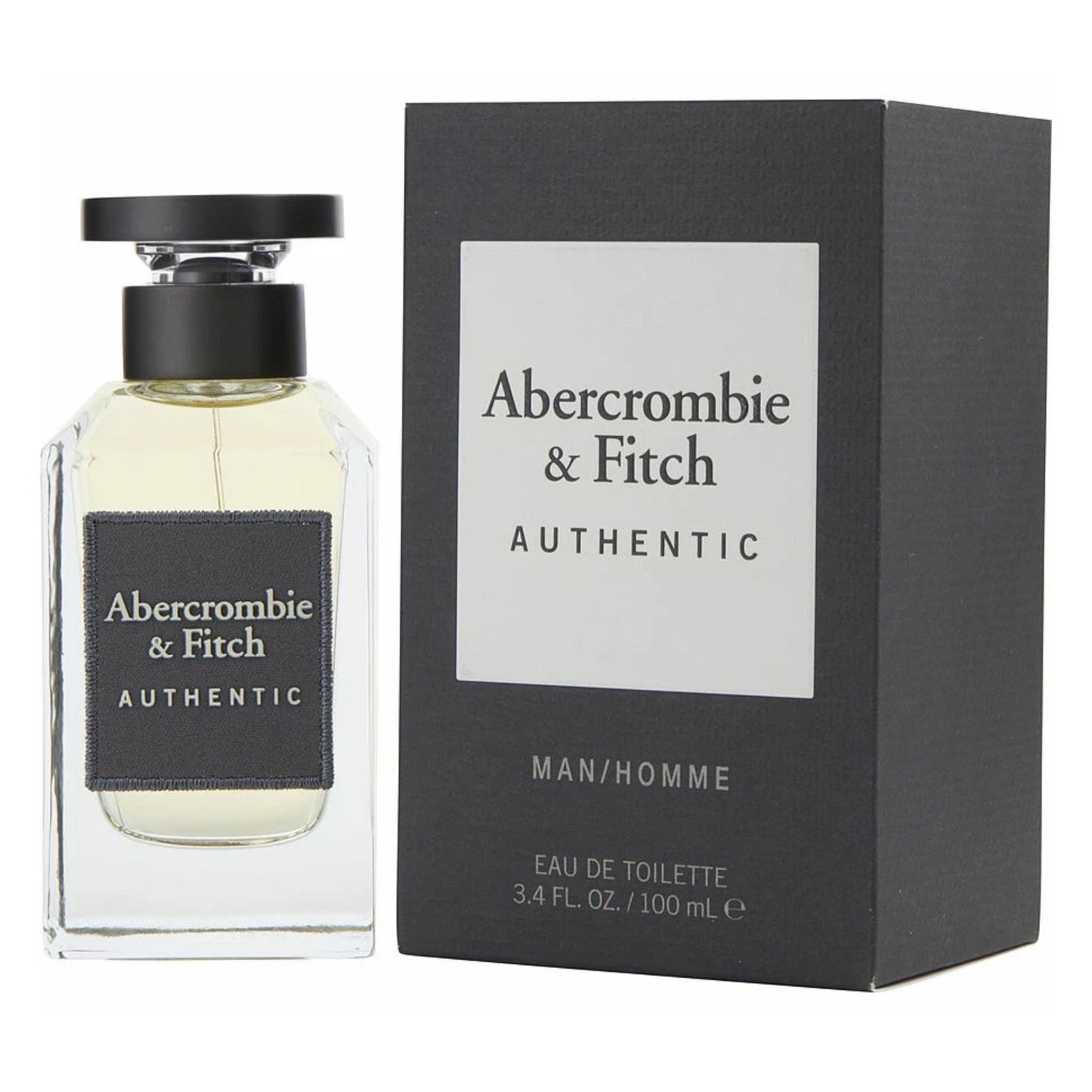 Abercrombie & Fitch Authentic 3.4oz Men EDT Spray by Abercrombie & Fitch