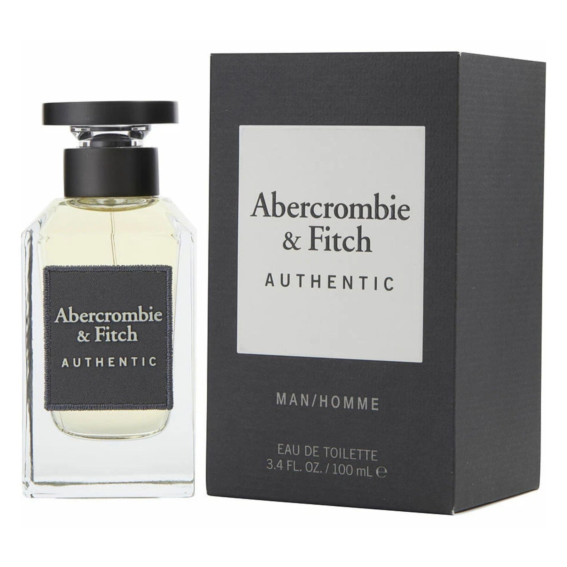Abercrombie & Fitch Authentic 3.4oz Men EDT Spray by Abercrombie & Fitch