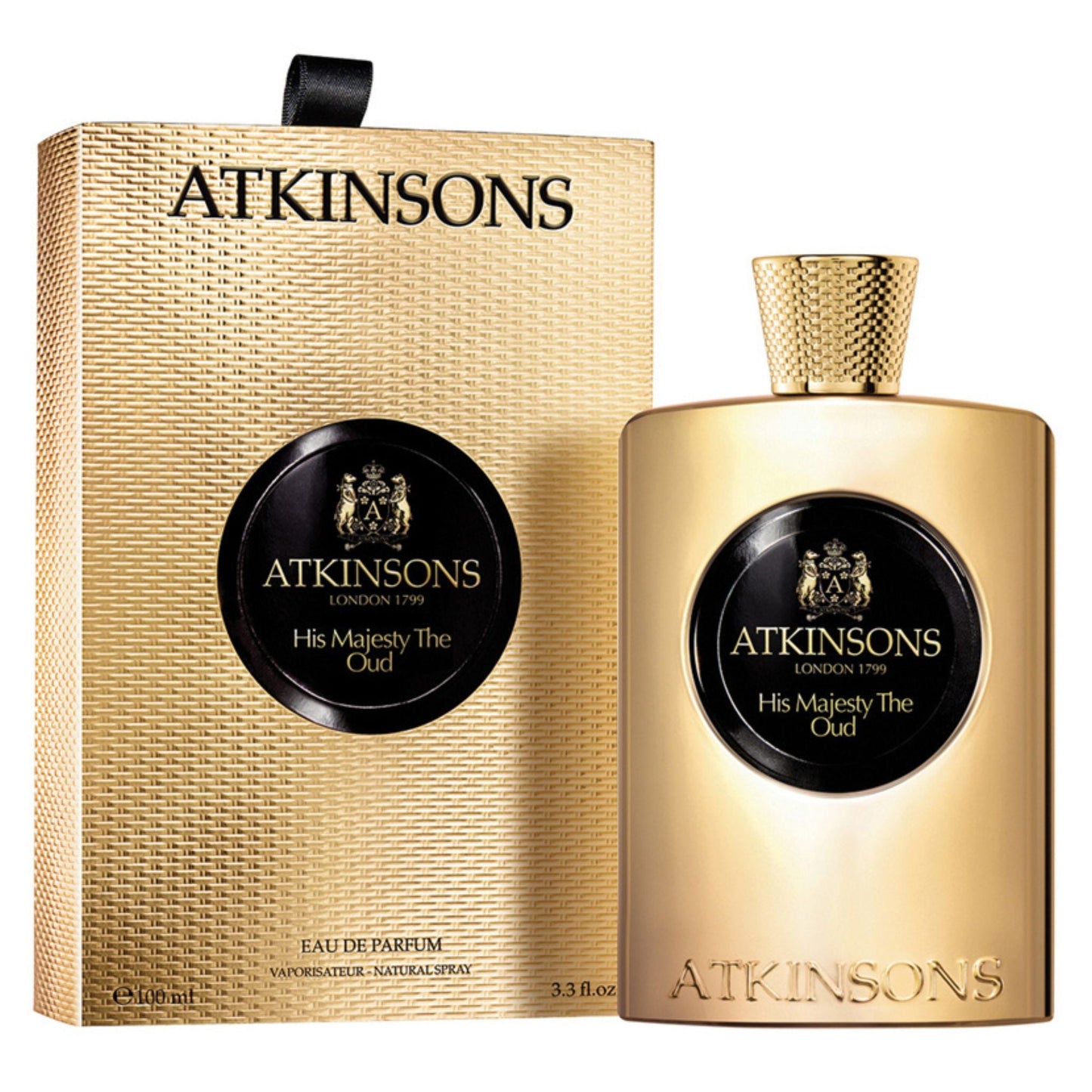 Atkinson His Majesty Oud 3.3oz Men EDP Spray by Atkinsons
