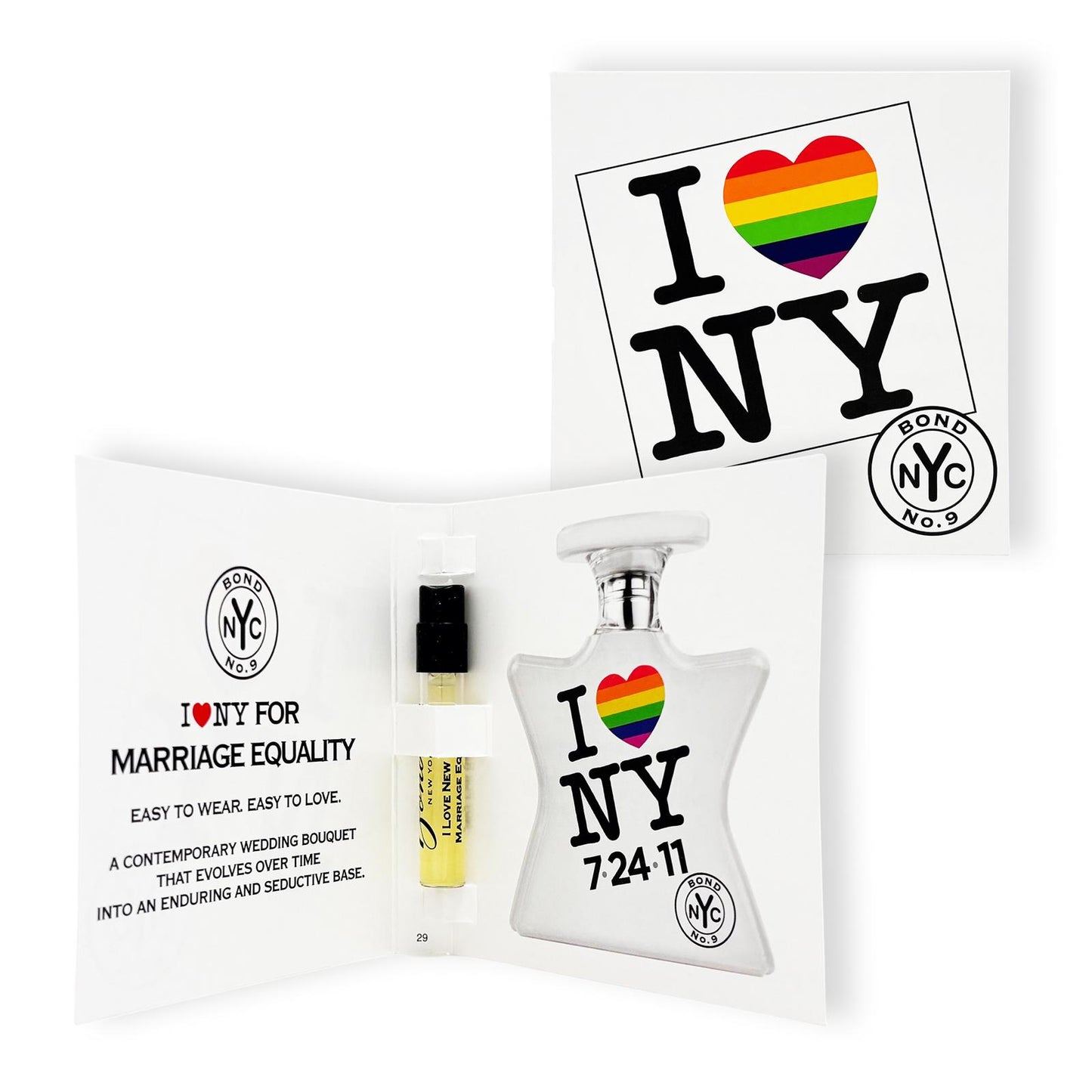 Bond #9 I Love NY for Marriage Equality Viales Unisex EDP Spray by Bond No.9