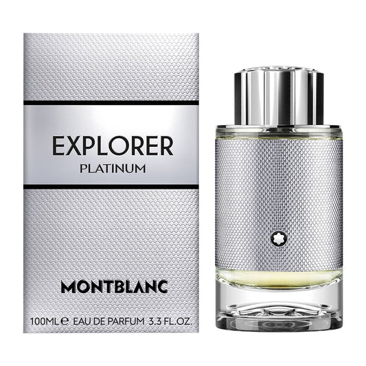 Mont Blanc Explorer Platinum 3.3oz Men EDP Spray by Mont Blanc