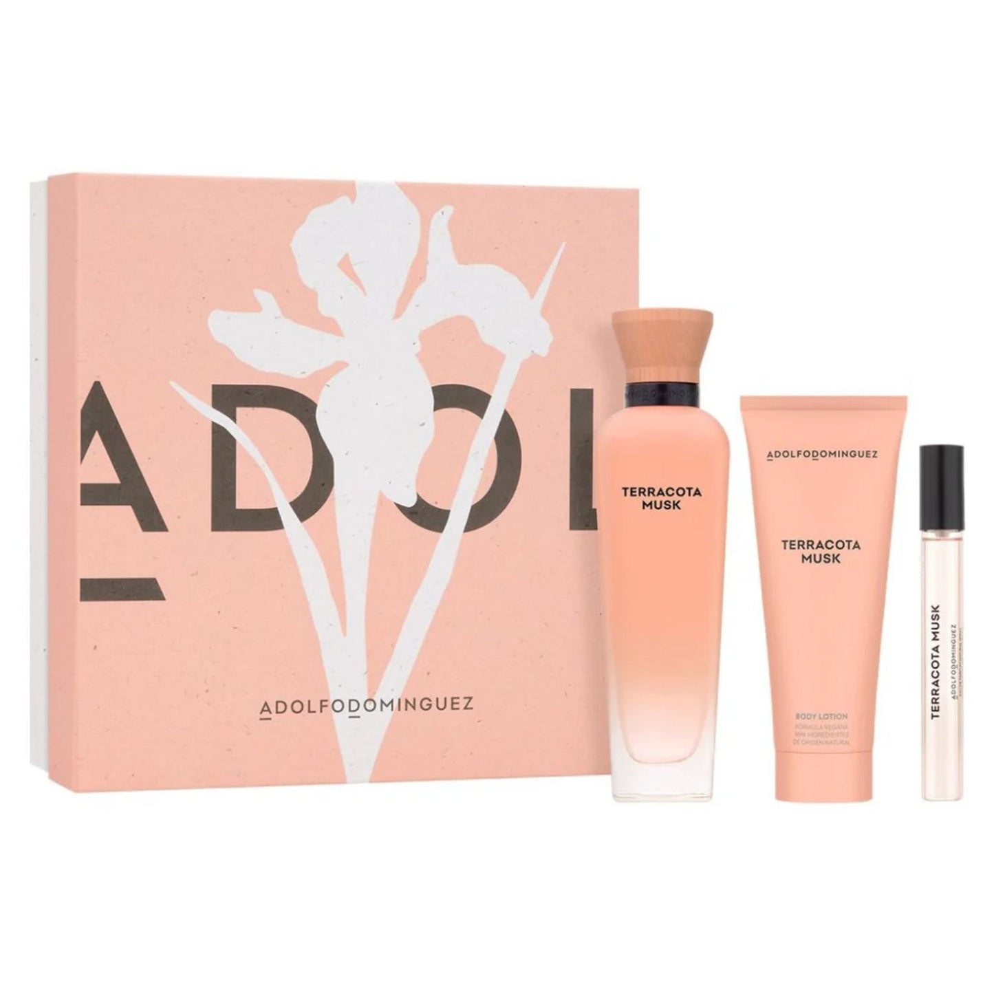 Adolfo Dominguez Terracota Musk 3-Piece Set 4.1oz Women EDP Spray by Adolfo Dominguez