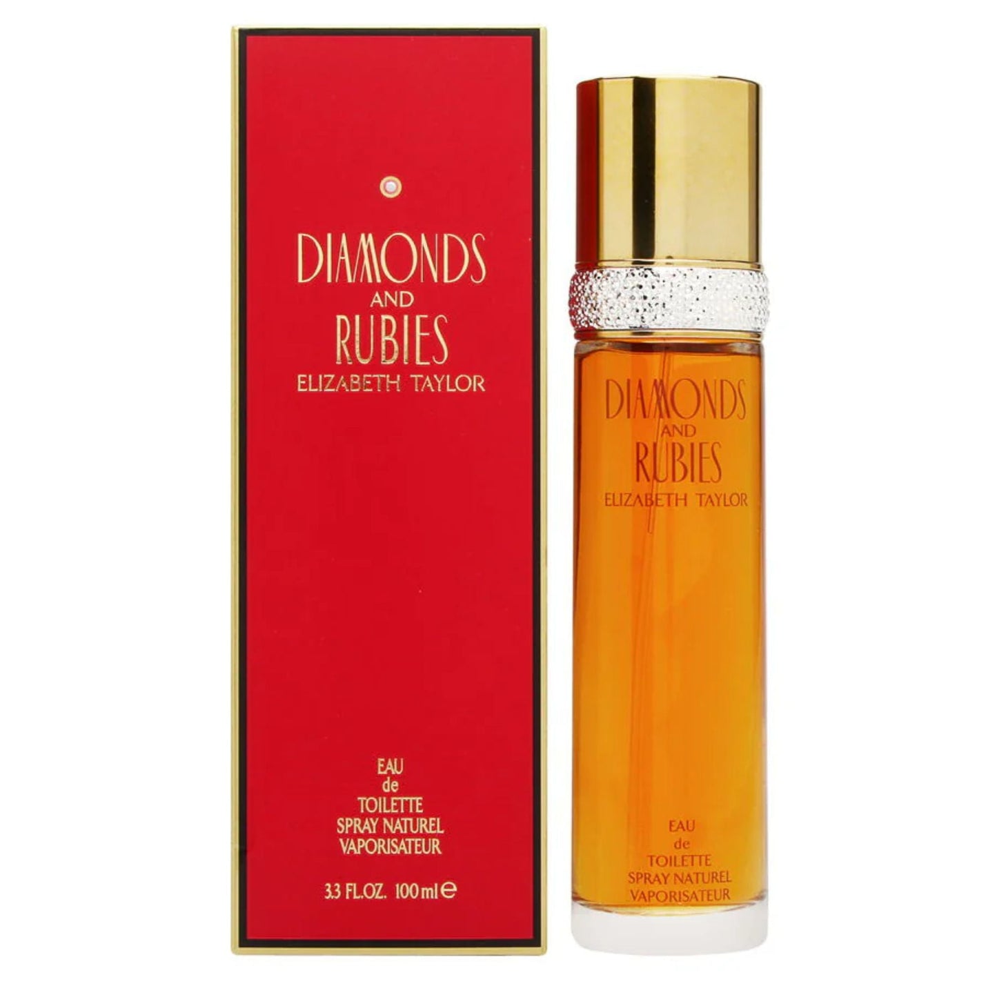 Elizabeth Taylor Diamonds Rubies 3.3oz Women EDT Spray by Elizabeth Taylor