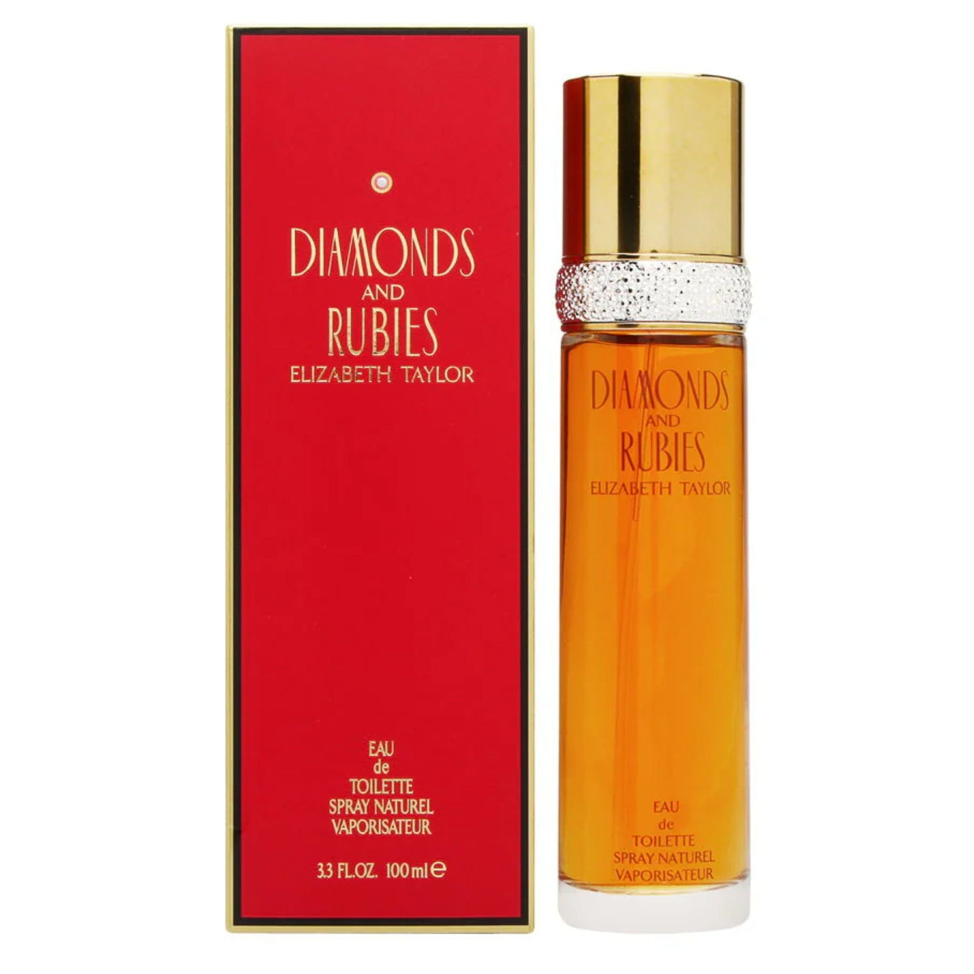Elizabeth Taylor Diamonds Rubies 3.3oz Women EDT Spray by Elizabeth Taylor