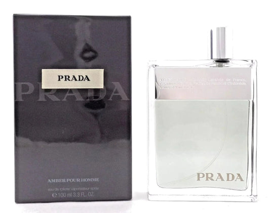 Prada Amber 3.4oz Men EDT Spray by Prada