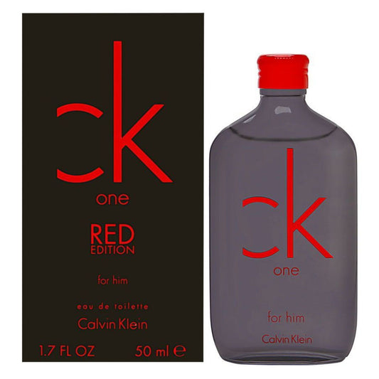 Calvin Klein Ck One Red 1.7oz Men EDT Spray by Calvin Klein