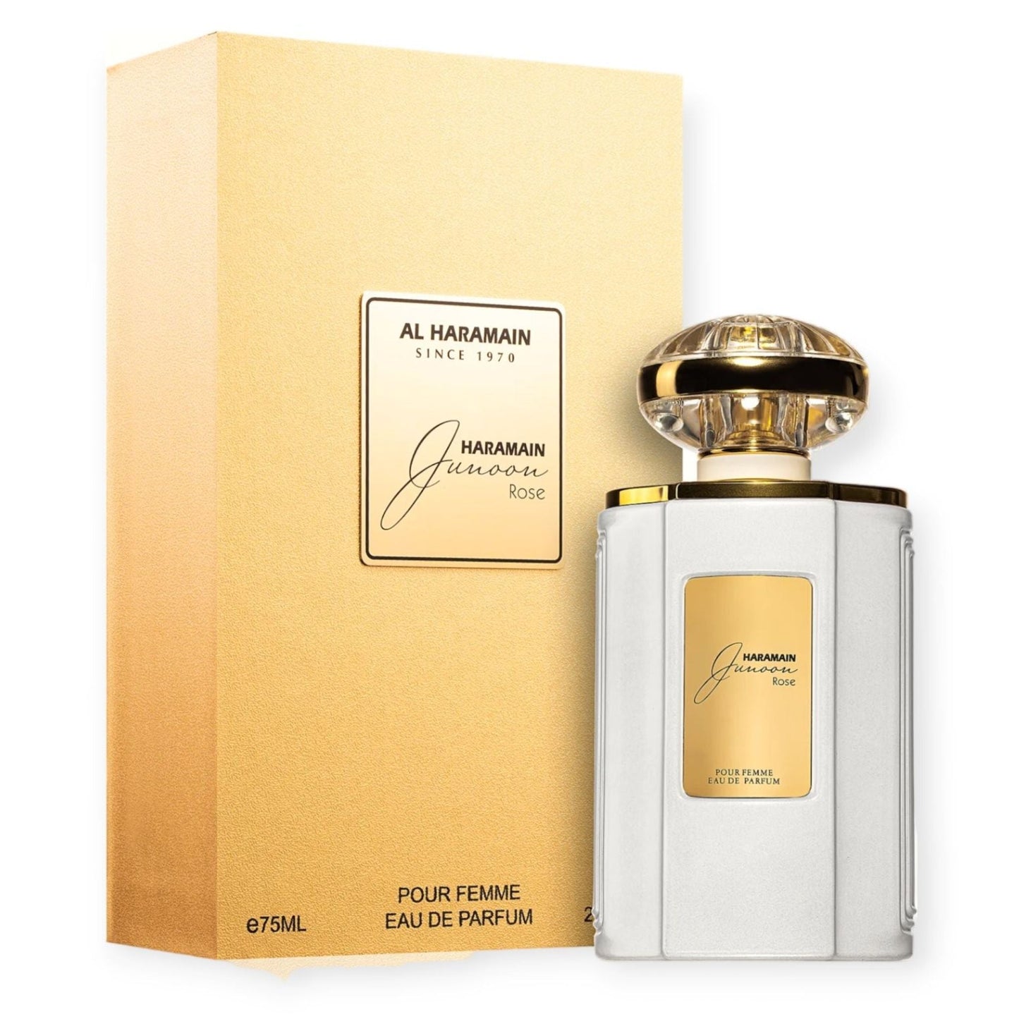 Al Haramain Junoon Rose 2.5oz Women EDP Spray by Al Haramain