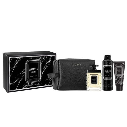Guess Uomo 4-Piece Set 3.4oz Men EDT Spray by Guess